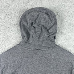 Nike Sportswear Full Zip Hoodie Mens XL Gray Lightweight Jersey Sweatshirt