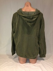 Champion Full Zip Hooded Sweatshirt Jacket Hoodie Army Green Men’s Size XL