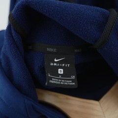 Nike Dri-FIT Hoodie Mens Small Blue Gradient Swoosh Pullover Fleece Sportswear