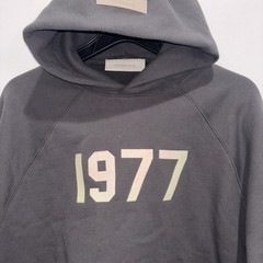 FEAR OF GOD ESSENTIALS Hoodie 1977 IRON S22 Size Xs Authentic