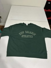 New Balance Sweatshirt Large Green Athletic Crewneck Y2k Sportswear Casual Retro