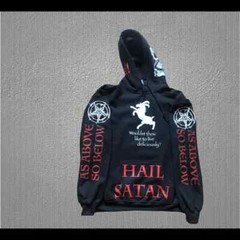 Baphomet Hoodie S to Xl Sizes As Above So Below Wouldst Thou like… Bow to None
