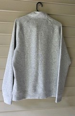 VRST Men’s L Light Heather Gray Recharge Lunar 1/4 Zip Textured Pullover NWT