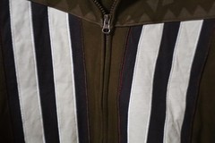 Assassin’s Creed Hoodie Mens 2XL Brown Full Zip Striped Cosplay Jacket Ubisoft