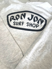 Ron Jon Surf Shop Hoodie Pullover White Cotton All Season surf swim ski