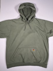 Ben Davis Hoodie Mens XL Green Heavyweight Pullover Sweatshirt Pocket