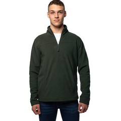Mens Half Zip Fleece Jacket Warm Winter Long Sleeve Pullover Tops Jumper Sweater
