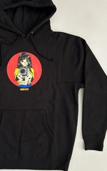 Hook Ups Skateboards Barrel Of A Gun Hoodie Size XL