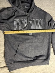 Kangol Born British Hoodie Raised On Streets New York “from The Jump” Men’s L