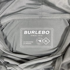 NWT Burlebo Hoodie Men Sz XL Green Performance Stretch Pullover Outdoor