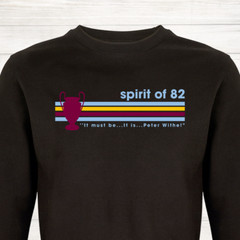 Aston Villa Football Spirit of 82 Prepared The Holte End UTV Sweatshirt