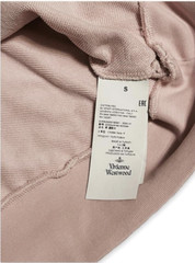 Vivienne Westwood Pink Embroidered Logo Crewneck Sweatshirt Small
