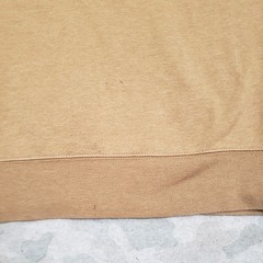 The North Face Sweatshirt Mens Medium Tan Hooded Pockets Long Sleeve Outdoors