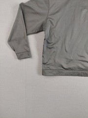 Sport Tek Men Sweatshirt XL Gray Hoodie 100% Polyester Pockets Logo Pullover