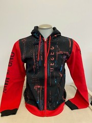 Watch Dogs 3 Crypto Hoodie Red Medium **Brand New** Official Ubisoft