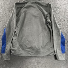 Nike Mens Hoodie Gray Blue Size Medium Pullover Therma-Fit 100% Polyester
