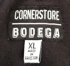 Cornerstore Bodega -FEAR NONE- RESPECT FEW- Cobra Hoodie Black Men’s XL Pullover