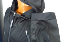 Adidas Combat Sports Rare Black Microfiber Hoodie Fits XXL Slim!