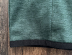 GAIAM NWT Mens M Time to Train LS 1/4 Zip Hoodie Pine Grove Heather Green NWT$70