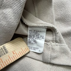 Vintage 90s Quicksilver Crewneck Long Sleeve Pullover Surfer Size Large Beige