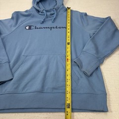 Champion Hoodie Sweatshirt Pullover Blue Mens M Athletic EXCELLENT cond.