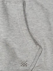 Pure NRG Athletics Hoodie Men’s Large Heather Gary Fleece Lined Ribbed Full Zip