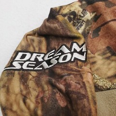 White Water Hoodie Mens Large Brown Camo Fleece Pullover Dream Season Hunting