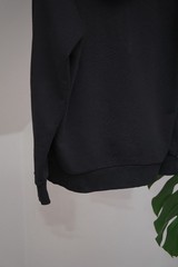 Diesel Men’s Black Cotton Big Logo Hoodie Size XL Made in Bangladesh