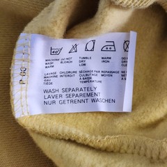 ESPRIT Men’s Pullover HOODIE MEDIUM Color Yellow NWT *FREE SHIP**