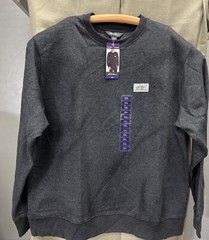 Eddie Bauer Heavyweight Crew Gray Sweatshirt XXL