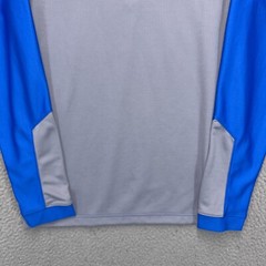Under Armour 1/4 Zip Pullover Shirt Men M Blue All Season gear Loose Athletic