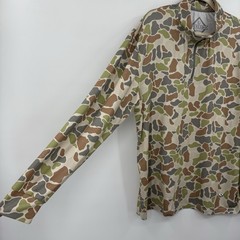Burlebo Camo Performance Quarter Zip Pullover Hunting Shirt Men’s Large Golf