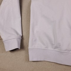 Lululemon City Sweat Pullover Hoodie French Terry Chambray Blue Purple S Flawed