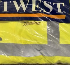 MassDOT Portwest US466 – Hi-Vis Contrast Traffic Jacket – Men’s 2XL