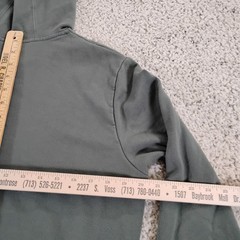 Travis Mathew Sweater Mens Medium Green Cloud Collection Waffle Pullover Hoodie