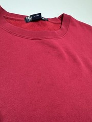 VTG 90s Polo Ralph Lauren Essential Pullover Crewneck Sweatshirt Deep Red Medium