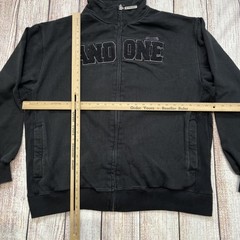 VINTAGE And 1 Sweatshirt Mens XL Extra Large Full Zip Sweater Basketball AI Y2K