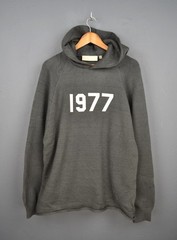 Fear Of God Essentials Knit Hoodie Iron Size S 1977