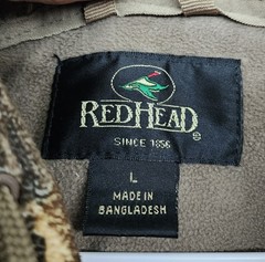 RedHead Hoodie Mens Large Brown Realtree Camo Fleece Pullover Hunting Outdoor