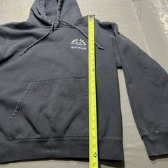 Dark Seas Division Hoodie Mens Medium Navy Nautical Heavyweight Graphic Print