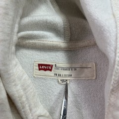 Levis Hoodie Mens Small Gray Pullover Sweatshirt Distressed Logo Graphic Egypt