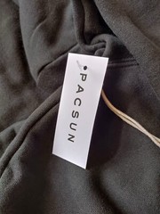 Fear of God Essentials Hoodie Stretch Limo Black Size Small AUTHENTIC