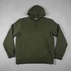 Puma Sweater Mens Large Green Casual Pullover Hoodie Sweatshirt *