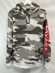 Phat Farm Camouflage Men’s SAVAGE Hoodie All Seasons Great Gift NEW S,M