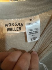 Morgan Wallen Graphic Sweatshirt Size 3 XL Brand New With Tags