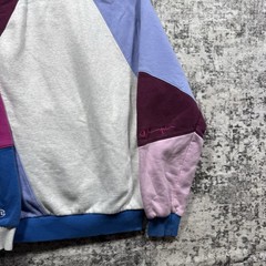 Champion Hoodie Adult M Colorblock Patchwork Cut & Sew Outdoor Colorful Preppy