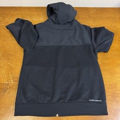 Under Armour Hoodie Mens Medium Black Full Zip Long Sleeve Jacket All Season