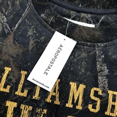 Aeropostale Cloud Soft Sweatshirt Mens Medium Black Fleece Williamsburg New York