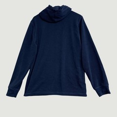 Eddie Bauer Men’s L Navy Blue Lounge Hoodie Polyester/Spandex Blend N0308