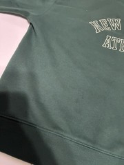 New Balance Sweatshirt Large Green Athletic Crewneck Y2k Sportswear Casual Retro